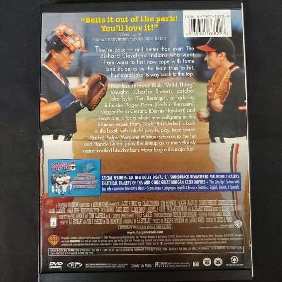 Major League 2 [DVD] - Picture 3 of 3